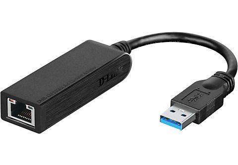 Adaptador USB - D-Link DUB-1312, Tarjeta de Red USB 3.0, Gigabit Ethernet (10/100/1000 Mbps), Windows, Linux, MacOS
