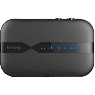 Router WiFi - D-Link DWR-932, Wi-Fi 4G para SIM datos, 4G/LTE hasta 150 Mbps, 3G, WiFi4 N300, Negro