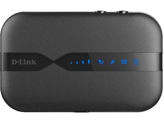 Router WiFi - D-Link DWR-932, Wi-Fi 4G para SIM datos, 4G/LTE hasta 150 Mbps, 3G, WiFi4 N300, Negro