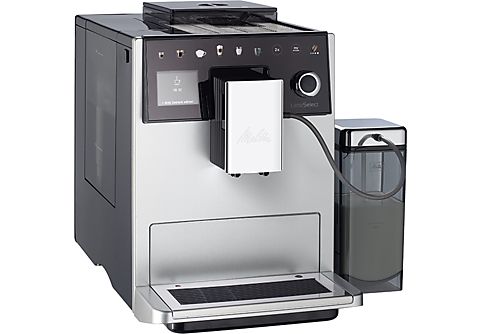 Cafetera superautomática - Melitta Latte Select, 15 bar, 1400 W, Función 2 tazas, 1.8l, Inox