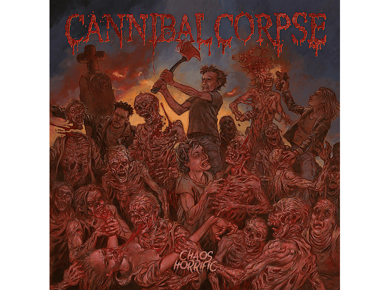 (Vinyl) Horrific Chaos - marbled) (burned - flesh Corpse Cannibal