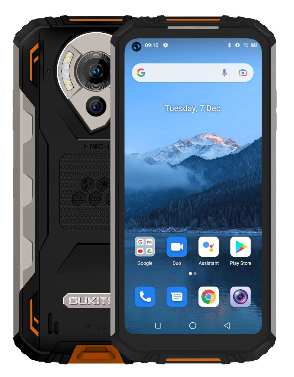 Smartfon OUKITEL WP16 8/128GB Pomarańczowy