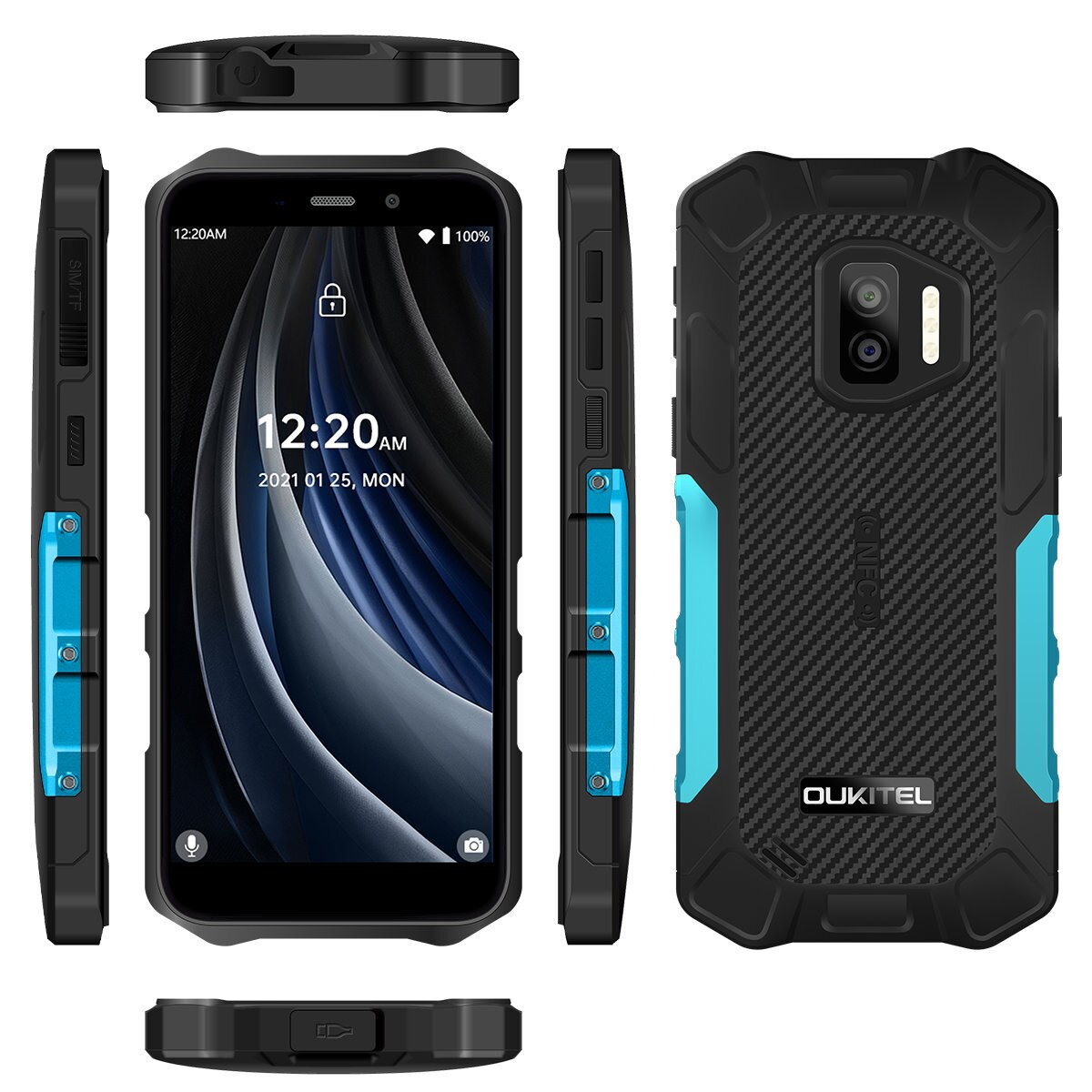 Smartfon OUKITEL WP12 Pro 4/64GB Niebieski