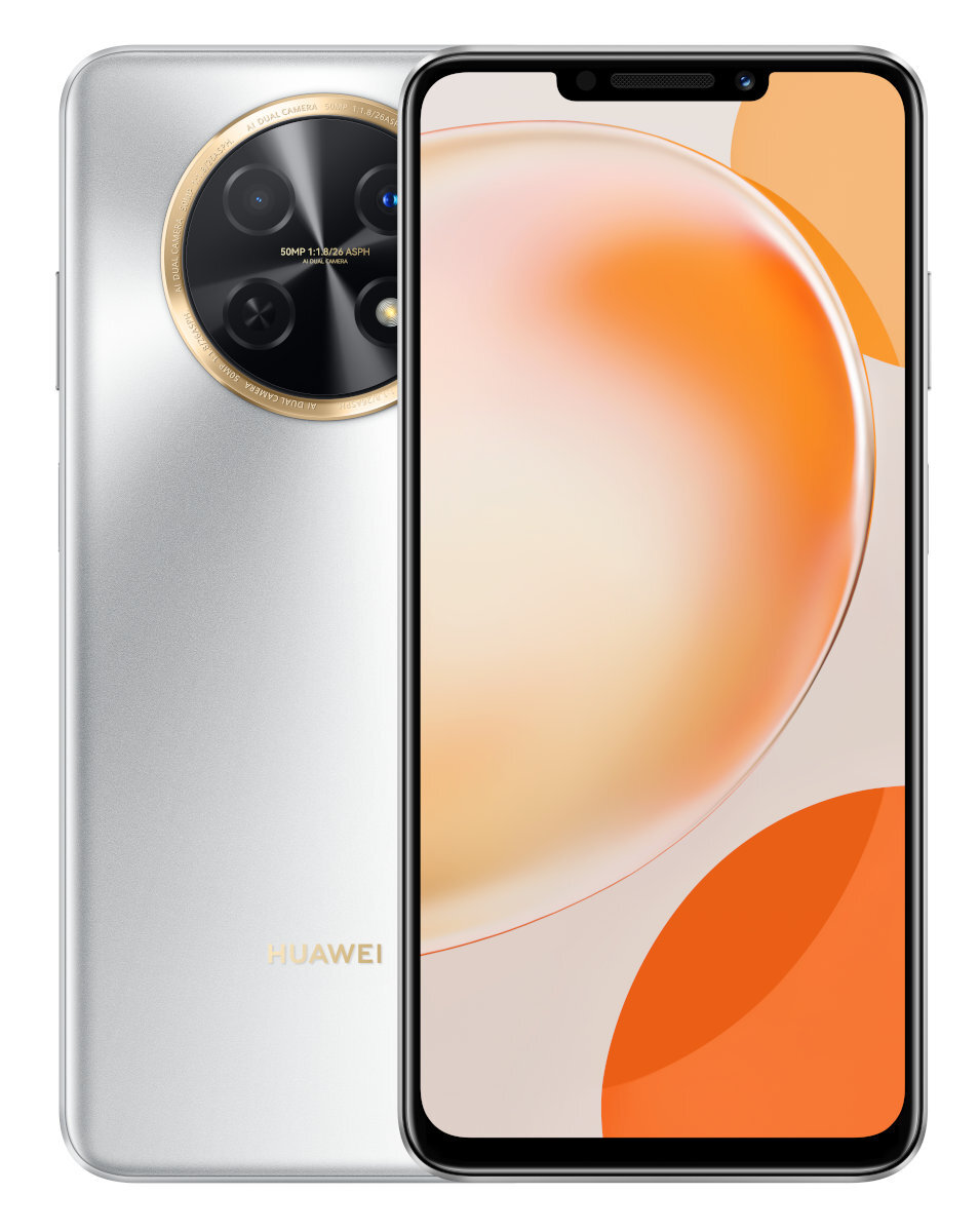Smartfon HUAWEI Nova Y91 8/128GB Srebrny (Moonlight Silver)