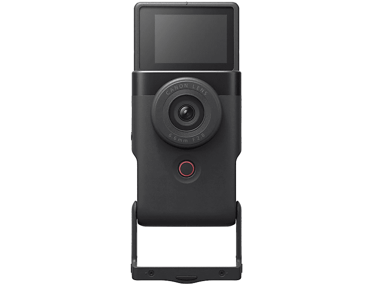 Canon PowerShot V10 Vlogging-Kit Kompaktkamera, 13.1 Megapixel, 4K UHD Video, 6.6mm/f2.8 Objektiv, WLAN/Bluetooth, Schwarz — Foto 3 von 5