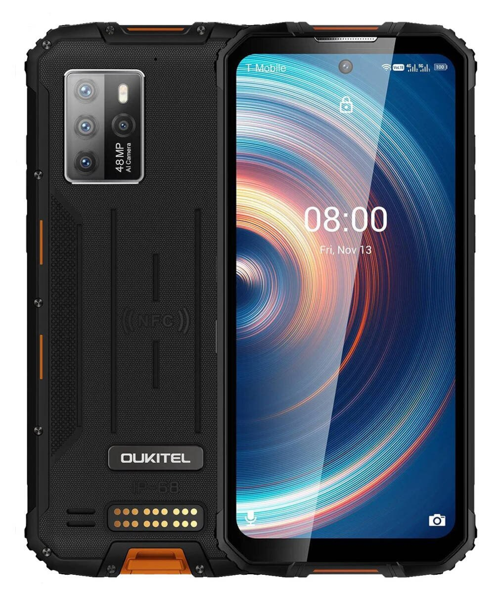 Smartfon OUKITEL WP10 5G 8/128GB Pomarańczowy