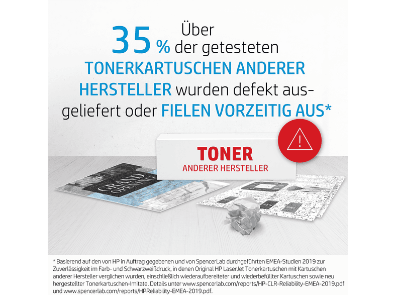 HP Nr. 201A Cyan (CF401A); Tonerpatrone — Foto 5 von 5