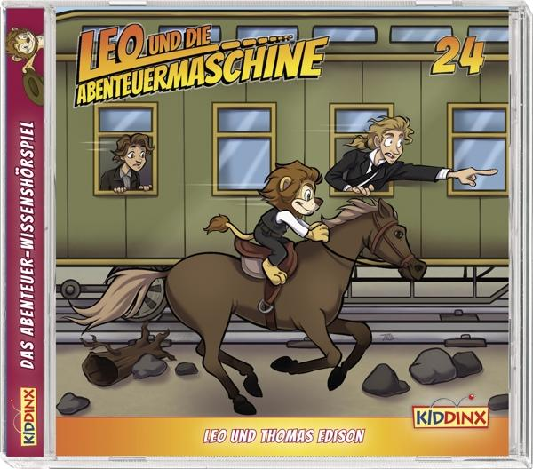 Leo Thomas Folge Abenteuermaschine Edison (CD) Und Die - und 24:Leo -