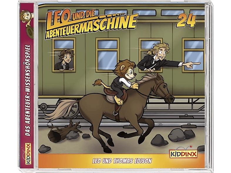 Leo Thomas Folge Abenteuermaschine Edison (CD) Und Die - und 24:Leo -