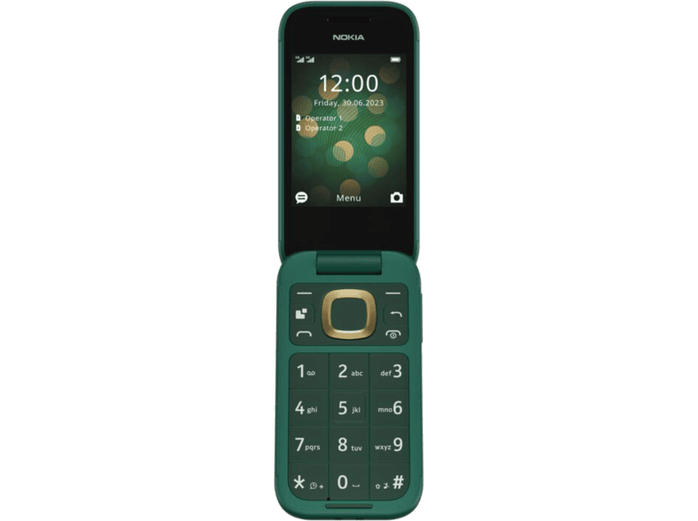 NOKIA 2660 4G FLIP DualSIM Z ld K rtyaf ggetlen Mobiltelefon