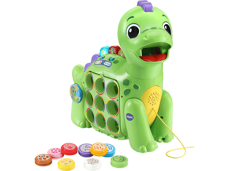 VTECH Zähl mit mir Dino Lernspielzeug, Mehrfarbig