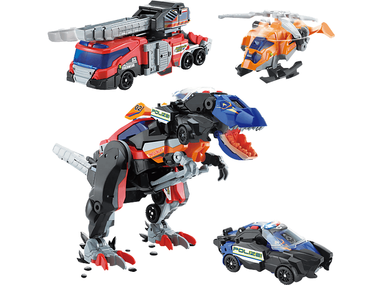 VTECH Switch & Go Dinos - 3-in-1 Super-T-Rex Spielset, Mehrfarbig
