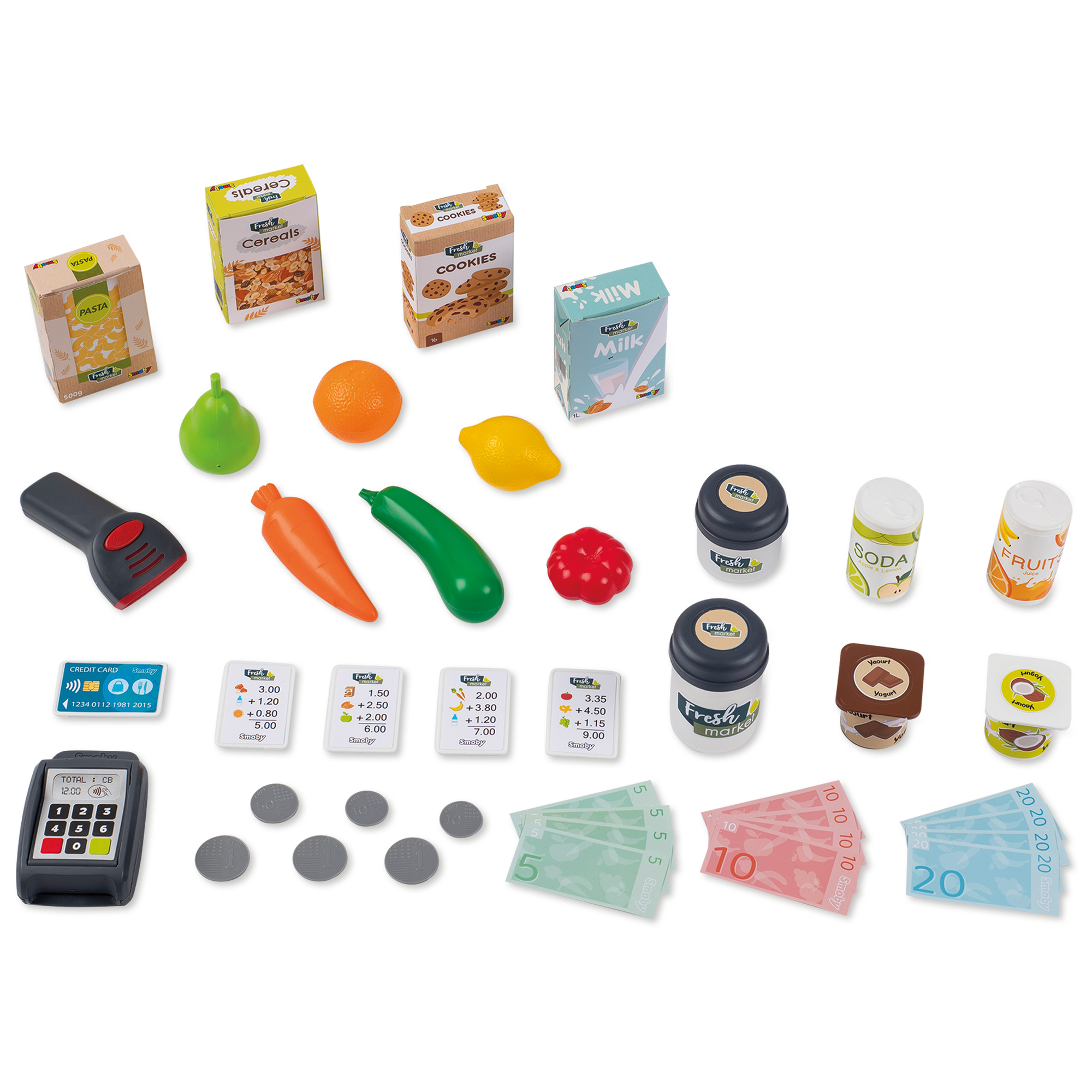 SMOBY Supermarkt Fresh Market Spielset Mehrfarbig
