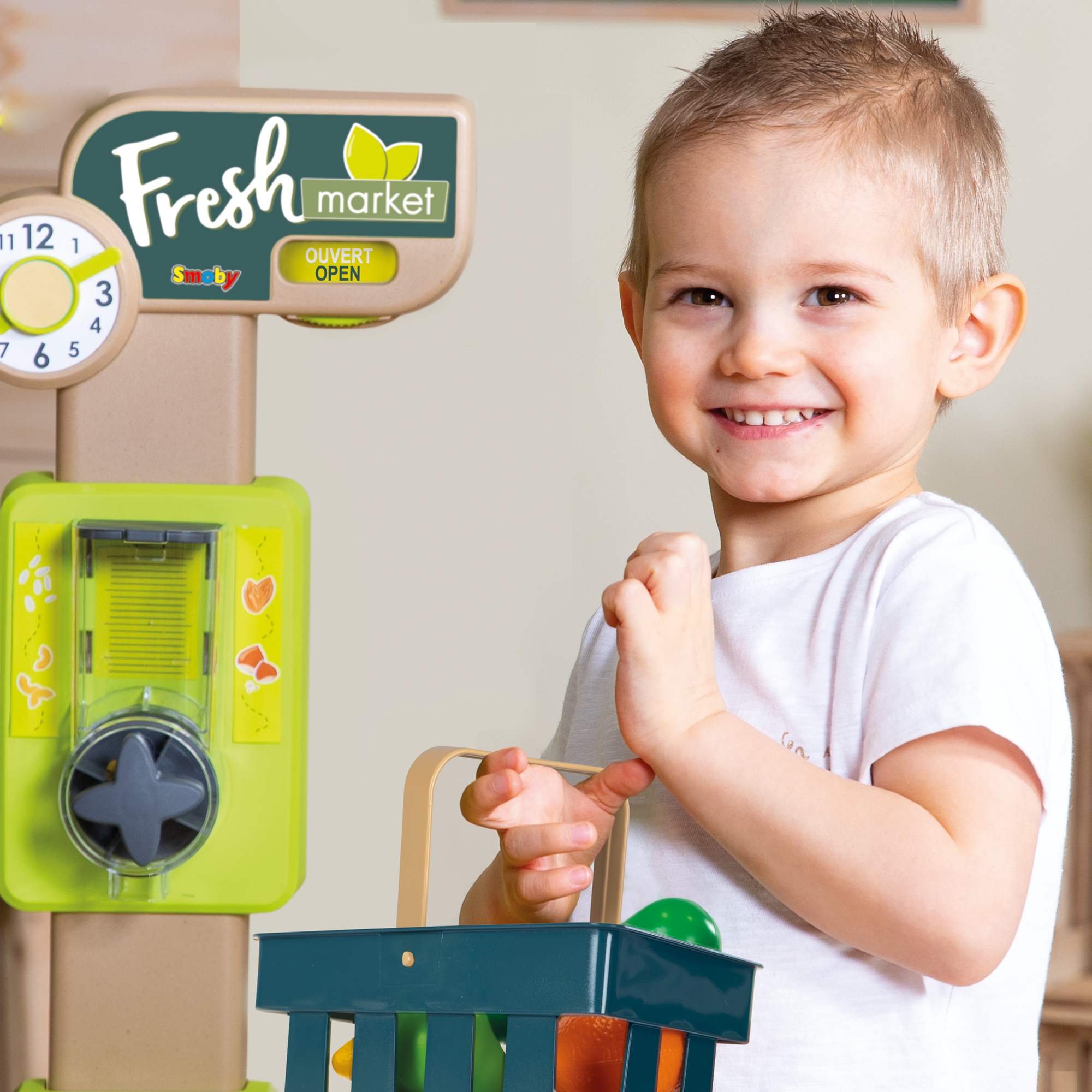 SMOBY Supermarkt Fresh Market Spielset Mehrfarbig