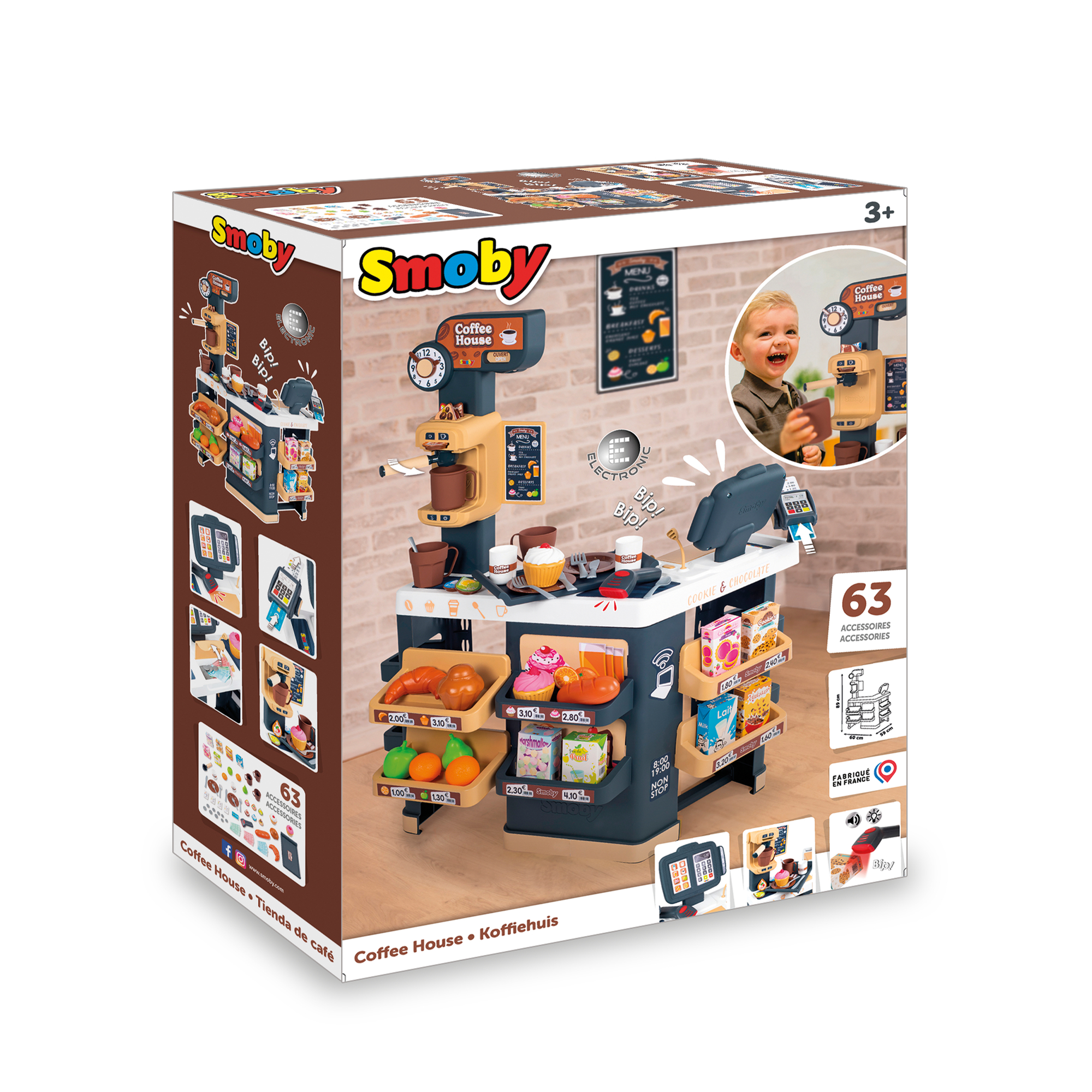 SMOBY Coffee House Spielset Mehrfarbig