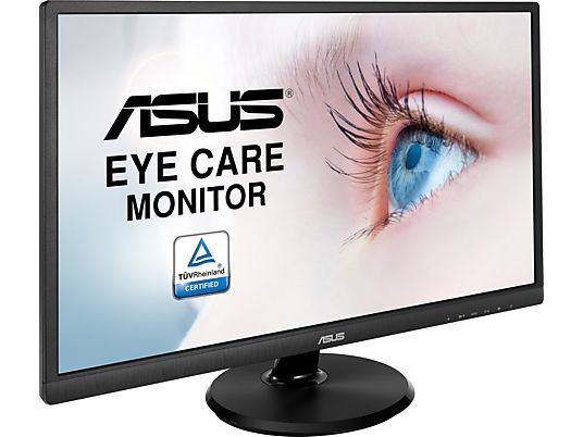 ASUS VA249HE - Monitor, 23.8 ", Full-HD, 60 Hz, Schwarz