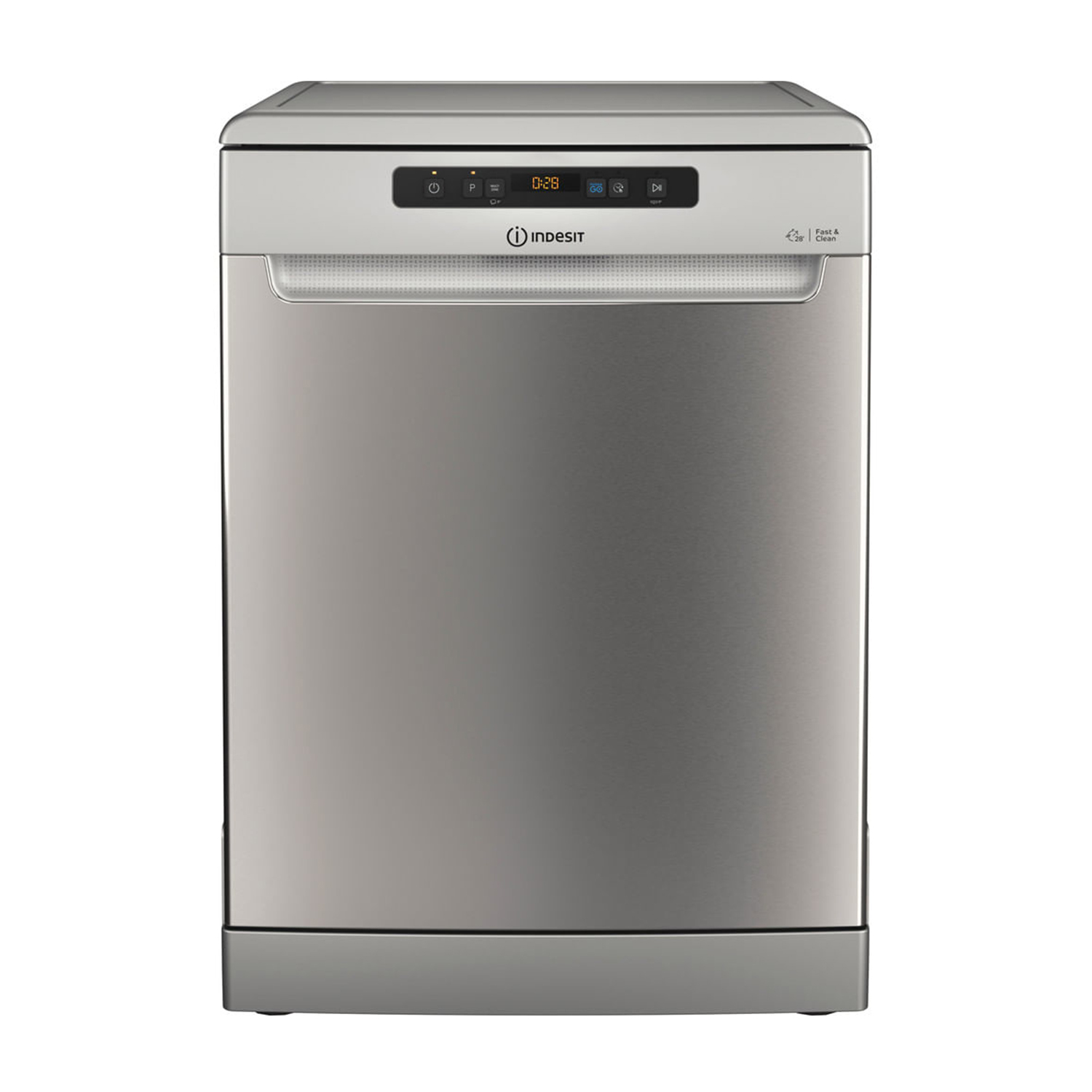Indesit DFO 3C23 A X Lavastoviglie, 60 cm, Classe E