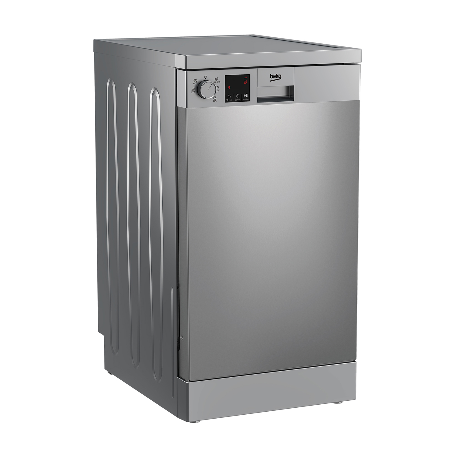 Beko Dvs05024X Lavastoviglie, 45 cm, Classe E
