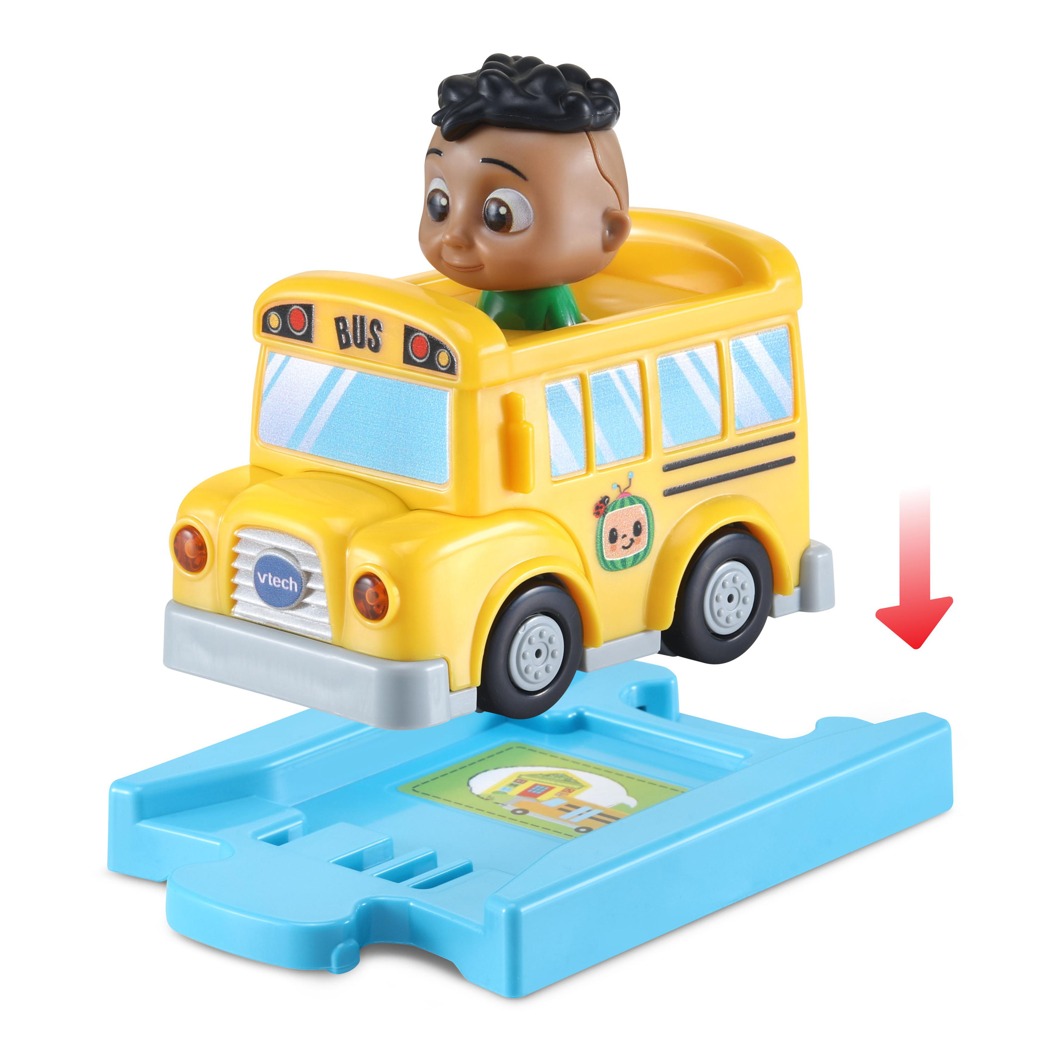 VTECH Tut Tut Baby Flitzer - CoComelon Codys Schulbus inkl. Schiene Tut Tut Baby Flitzer, Mehrfarbig