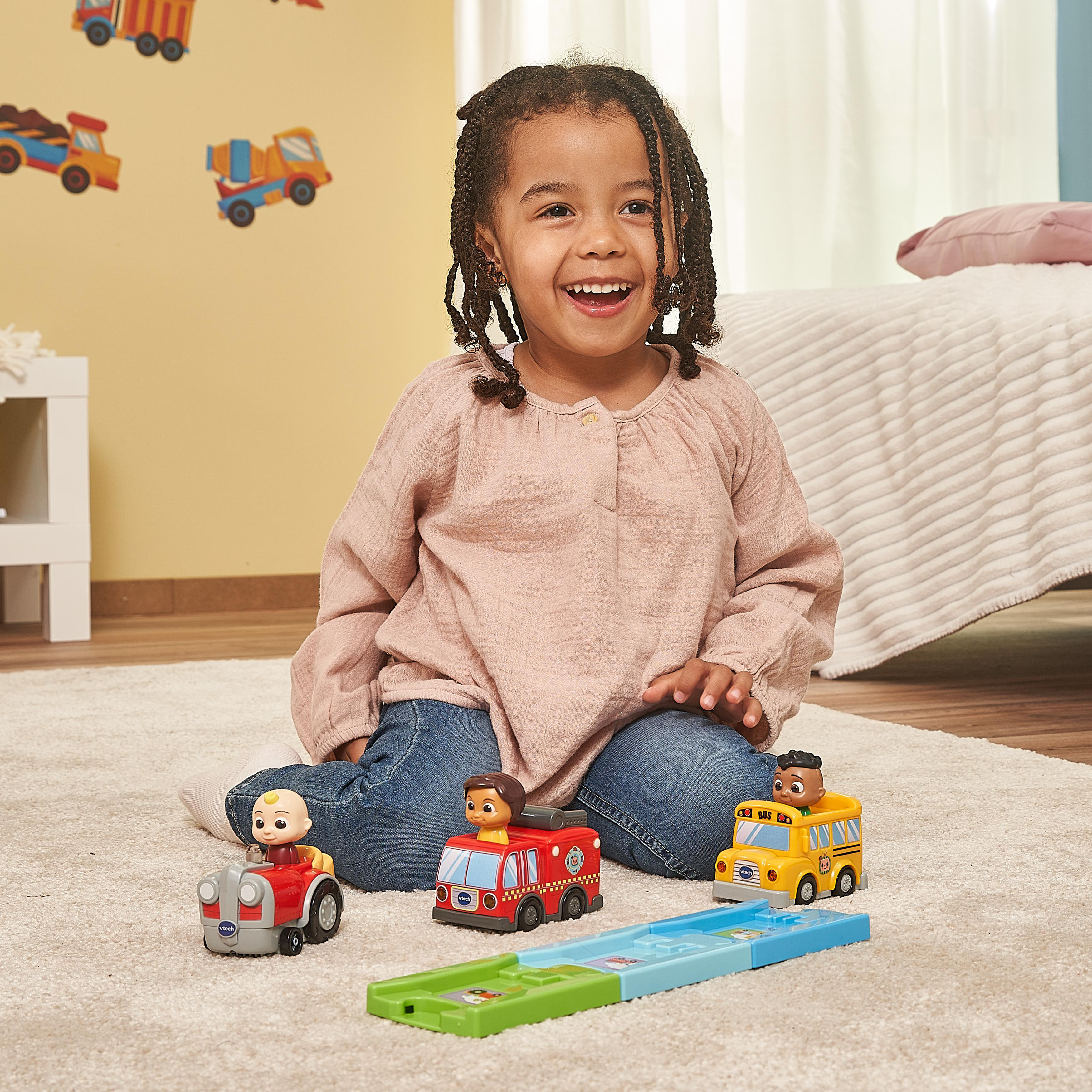 VTECH Tut Tut Baby Flitzer - CoComelon Codys Schulbus inkl. Schiene Tut Tut Baby Flitzer, Mehrfarbig