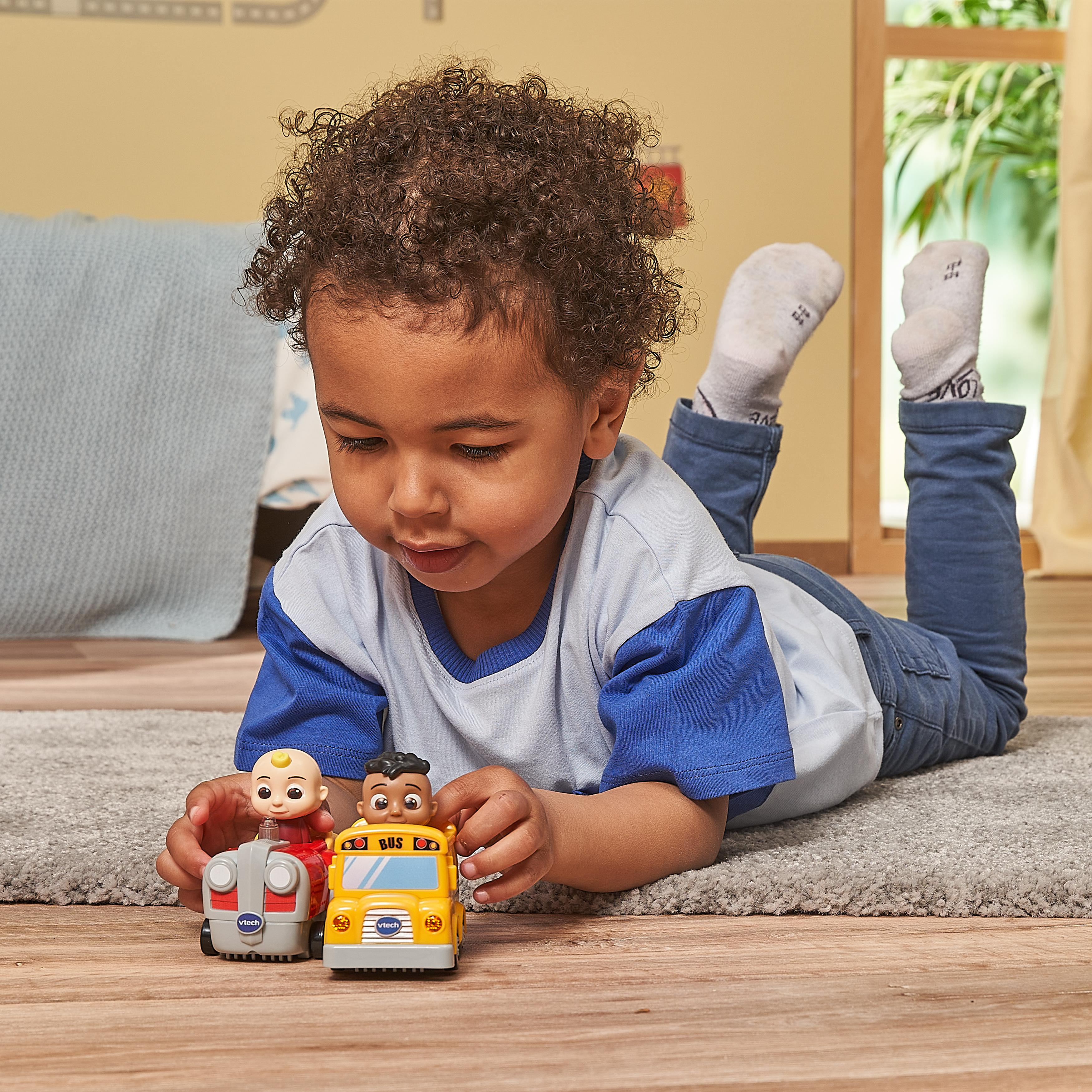 VTECH Tut Tut Baby Flitzer - CoComelon Codys Schulbus inkl. Schiene Tut Tut Baby Flitzer, Mehrfarbig