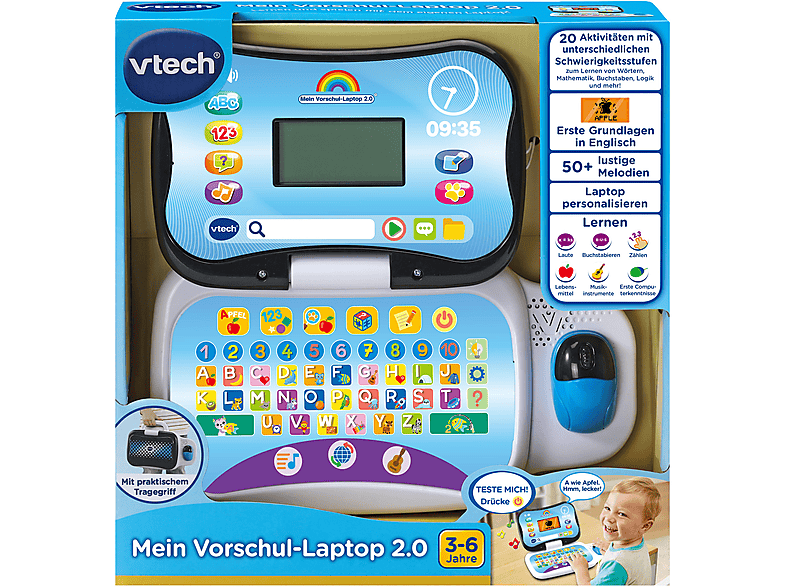 Vorschul-Laptop Spielzeugcomputer, Mehrfarbig 2.0 Mein VTECH