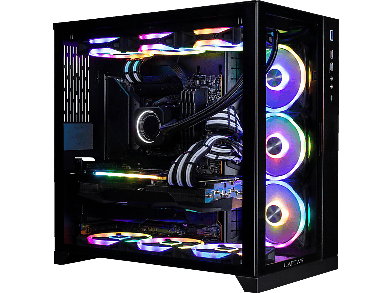 mit (64 11 I73-886, RTX™ Bit), SSD, CAPTIVA RAM, Home Gaming i9-12900KF GB PC Prozessor, GeForce 2 Gaming 32 Intel® (Evo) 4070 Highend TB NVIDIA, Windows