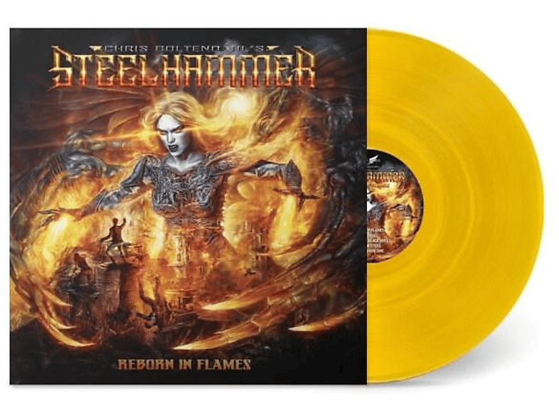 Chris Bohltendahl\'s Steelhammer - Reborn In Flames (Ltd. Sun Yellow LP)  - (Vinyl)