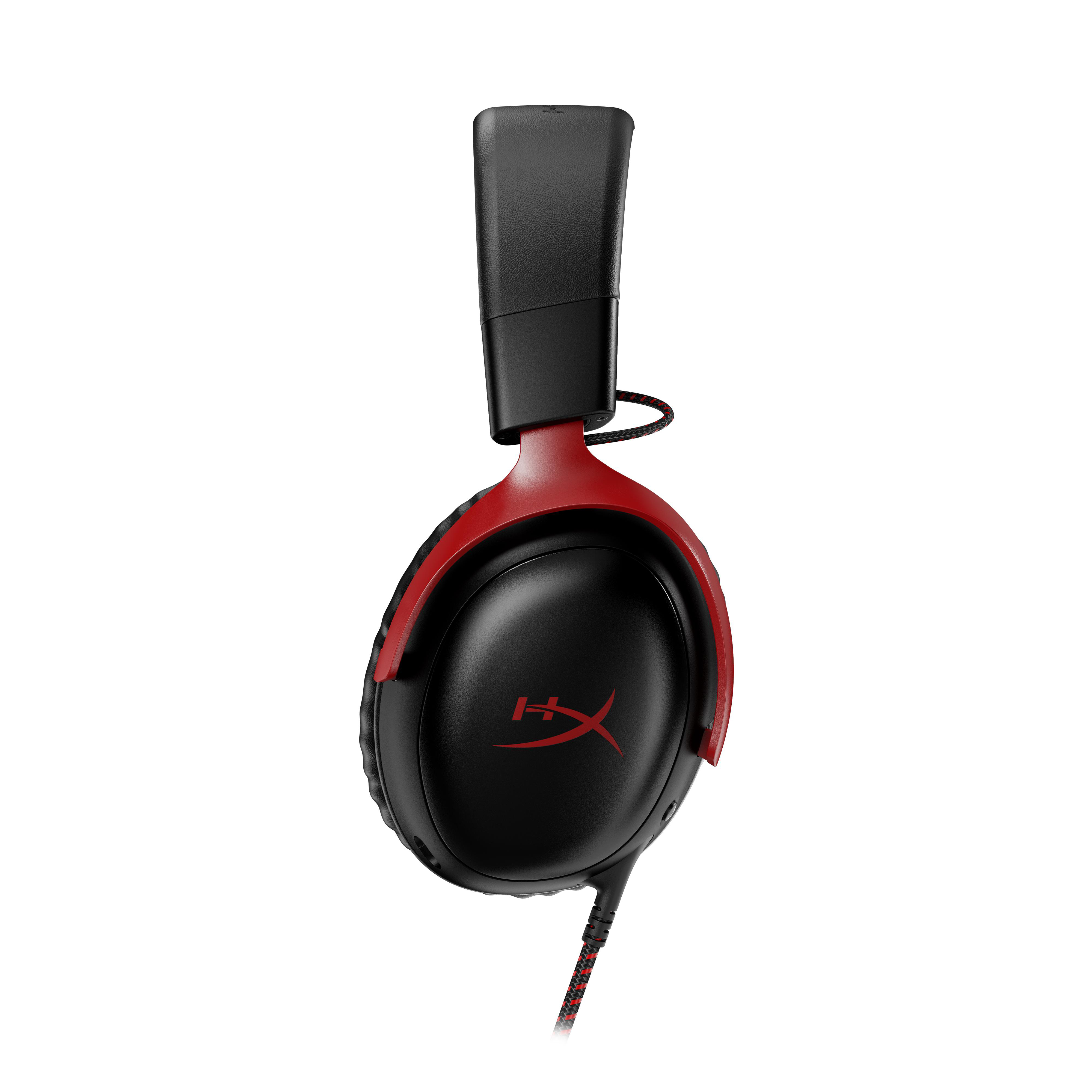 HYPERX Cloud III Over-ear Gaming Headset Schwarz/Rot bei MediaMarkt - Main Image
