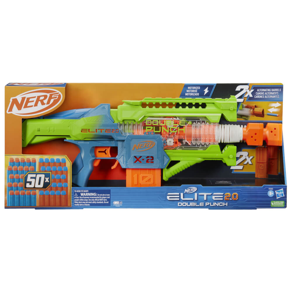 NERF ELITE 2,0 DOUBLE PUNCH Blaster Mehrfarbig Blaster | MediaMarkt