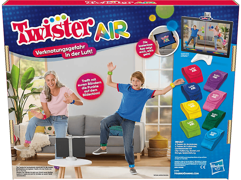Thumbnail - HASBRO GAMING TWISTER AIR Geschicklichkeitsspiel Mehrfarbig