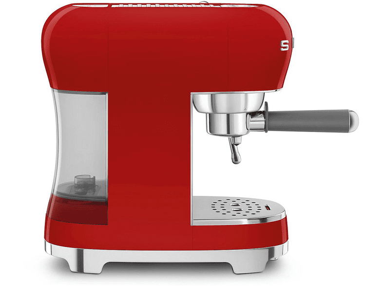 Smeg ECF 02 RDEU Espressomaschine (Rot, 1350 Watt, 15 bar) — Foto 4 von 5