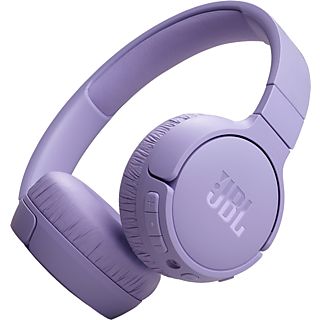 Auriculares inalámbricos - JBL Tune 670 NC, Supraaurales, Cancelación de ruido, Plegables, Hasta 70h, Lila