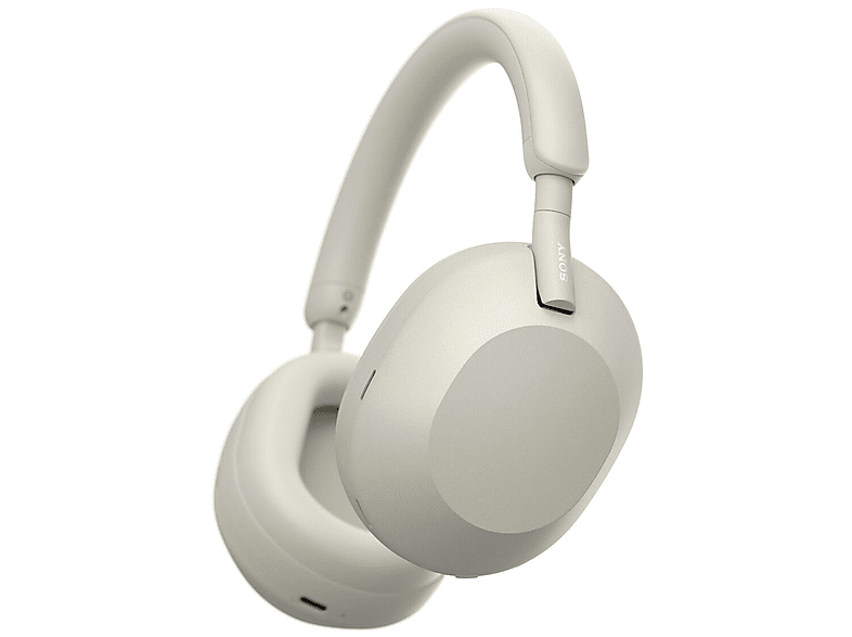 Słuchawki bezprzewodowe SONY WH-1000XM5 ANC Srebrny | MediaMarkt