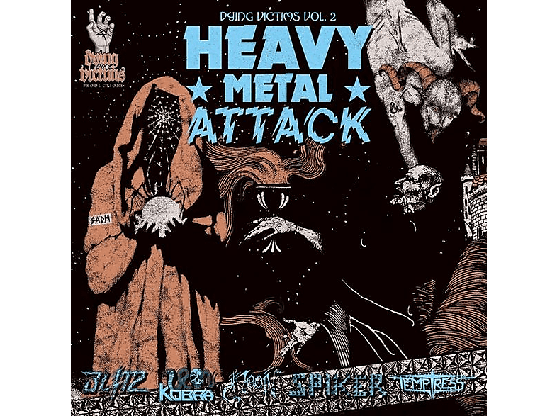 VOL.2 ATTACK VARIOUS (CD) METAL HEAVY - - VICTIMS DYING
