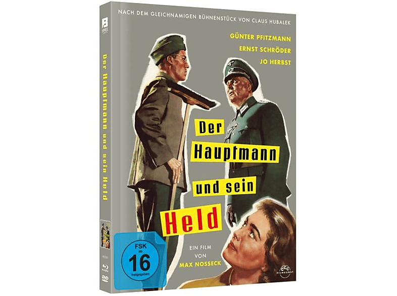 Der Hauptmann und sein Held Limitierte MediaBook Edition Blu-ray + DVD | Kriegsfilme & Historienfilme