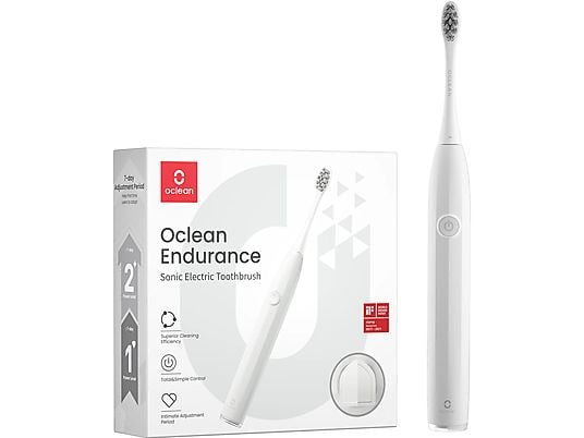 OCLEAN Endurance - Brosse à dents électrique (Blanc)