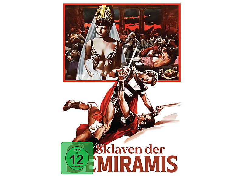 Sklaven der Semiramis-Limitiertes Mediabook Cover B Blu-ray + DVD (FSK: 12)