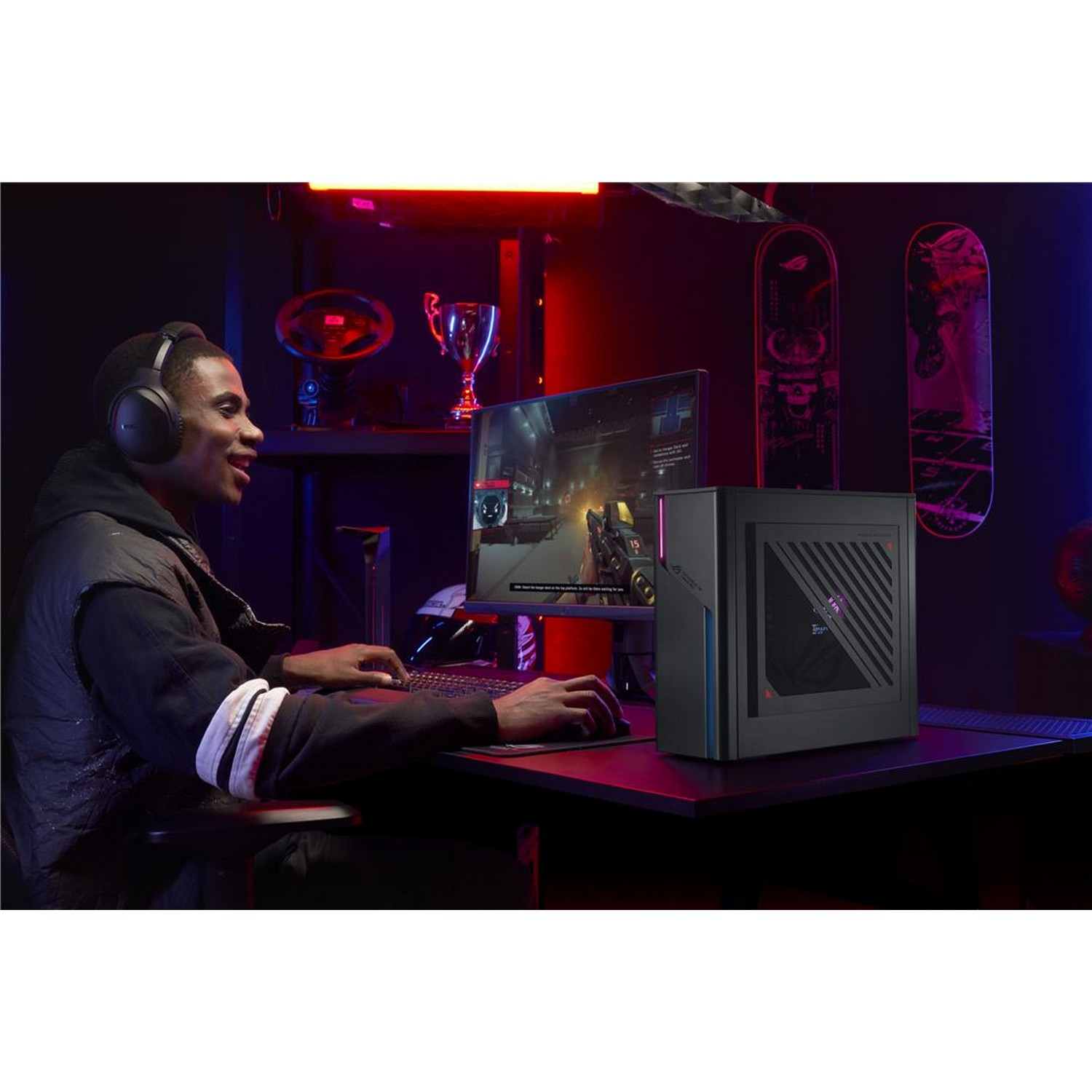 ASUS Gaming PC ROG G22CH-71370F037W Intel Core i7-13700F (90PF03T2-M005J0)