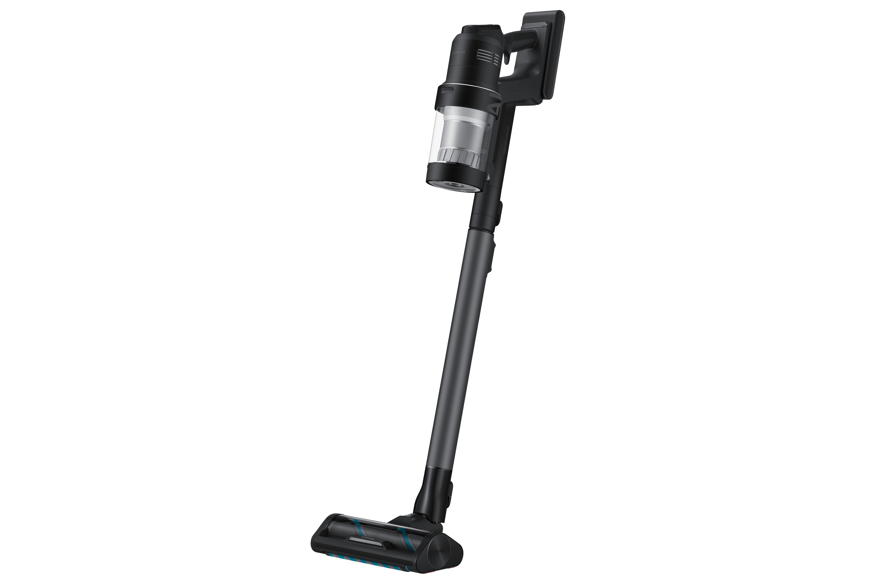 SAMSUNG VS28C9784QK/GE BESPOKE JET A.I Akku Staubsauger (0,5 l, Akkulaufzeit: bis zu 160 Minuten, Satin Black)