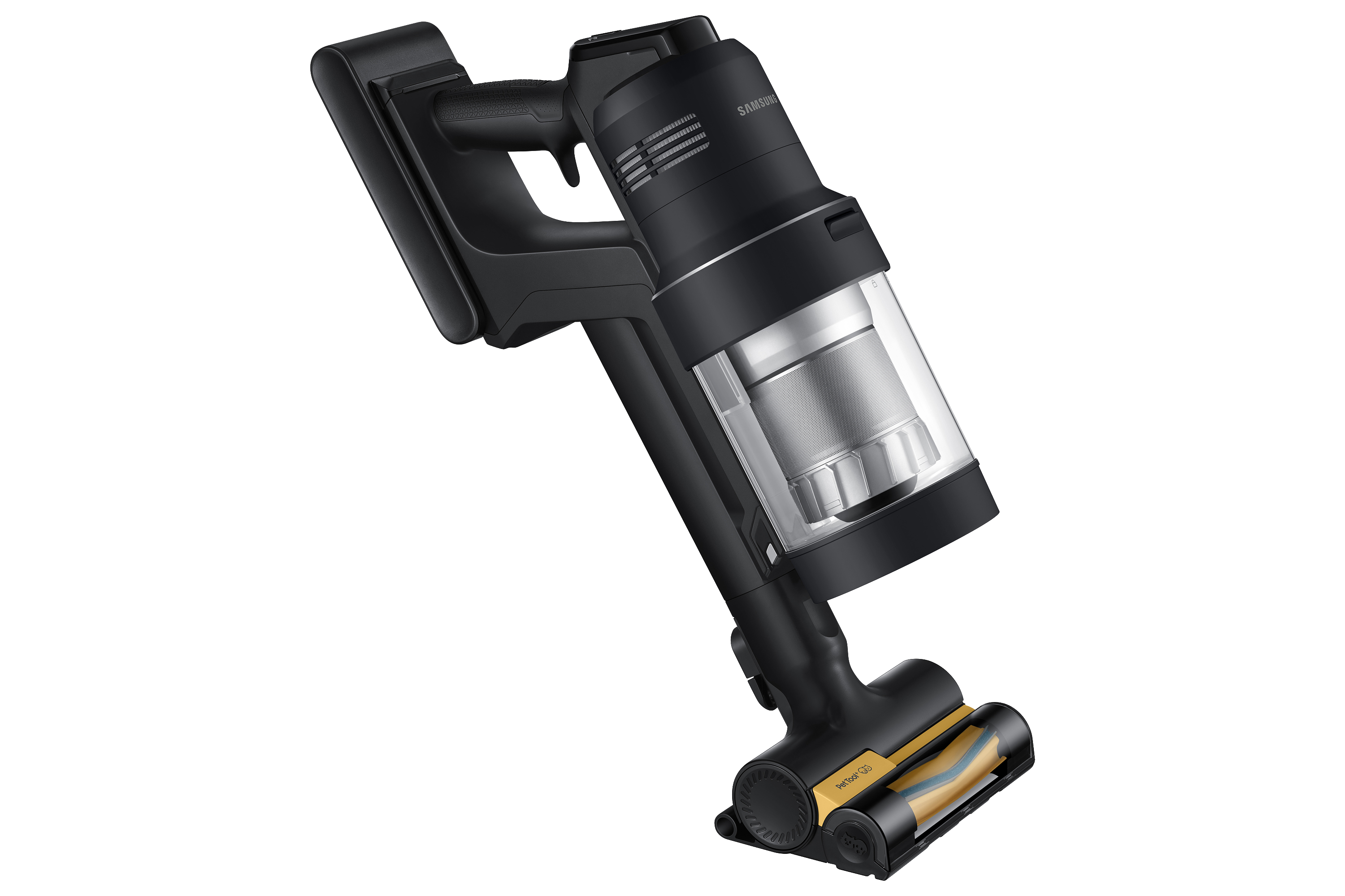 SAMSUNG VS28C9784QK/GE BESPOKE JET A.I Akku Staubsauger (0,5 l, Akkulaufzeit: bis zu 160 Minuten, Satin Black)