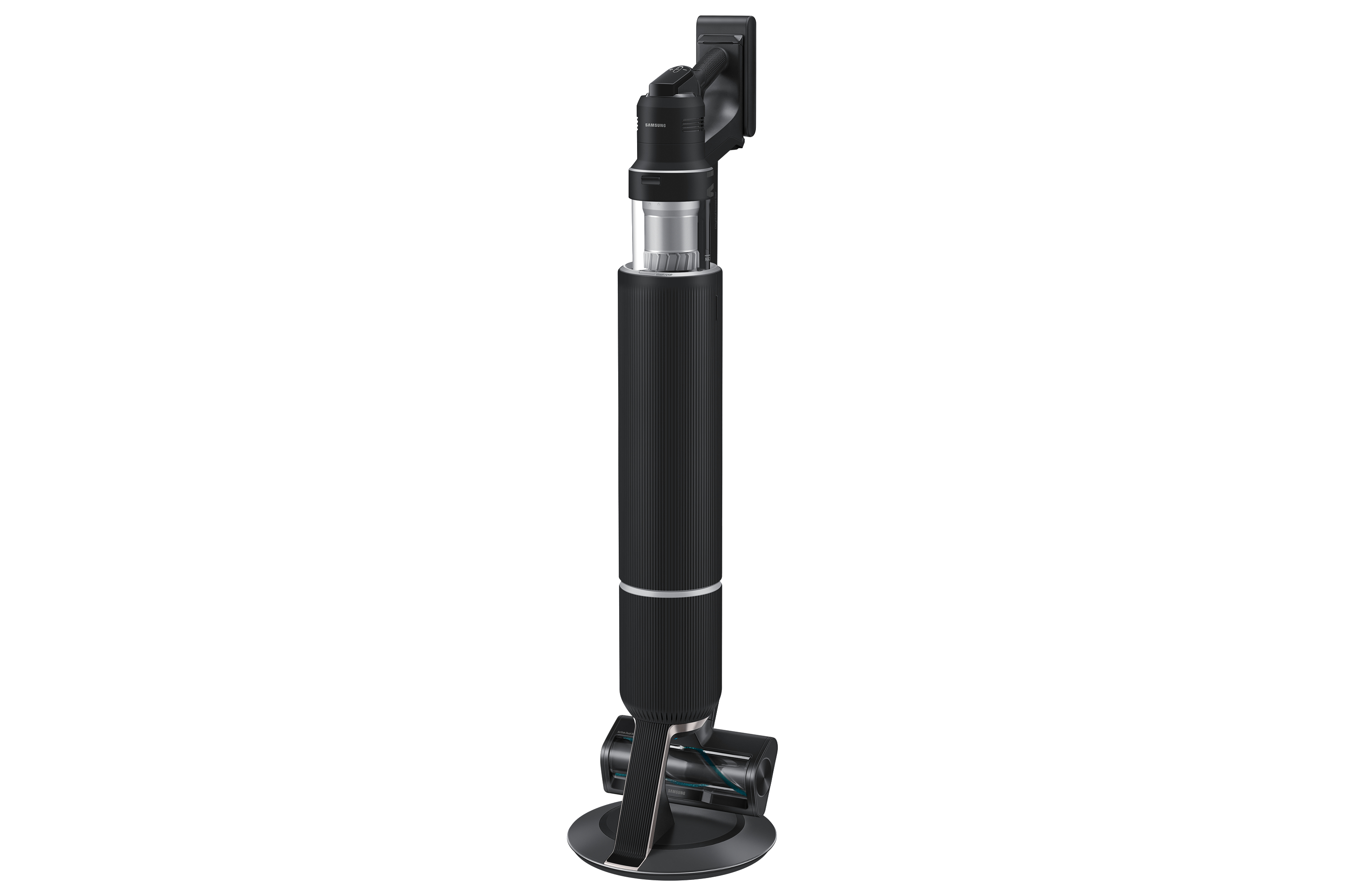SAMSUNG VS28C9784QK/GE BESPOKE JET A.I Akku Staubsauger (0,5 l, Akkulaufzeit: bis zu 160 Minuten, Satin Black)