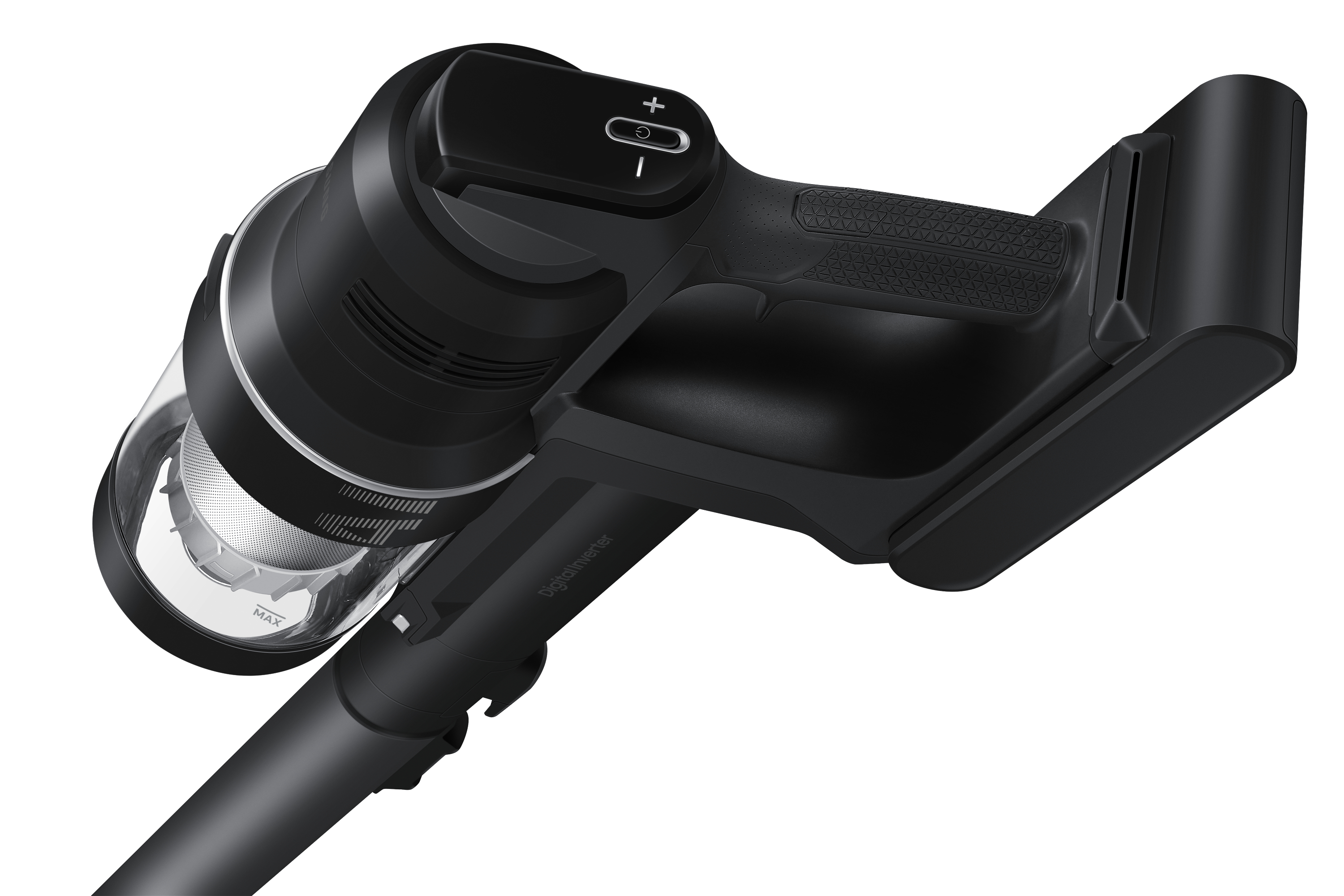 SAMSUNG VS28C9784QK/GE BESPOKE JET A.I Akku Staubsauger (0,5 l, Akkulaufzeit: bis zu 160 Minuten, Satin Black)