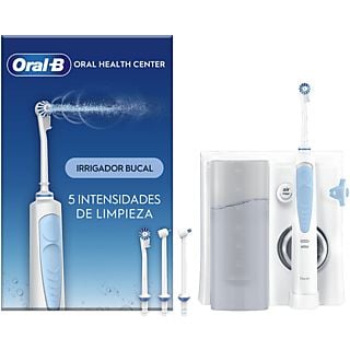 Irrigador - Oral-B Irrigador Dental, 4 accesorios, Tecnología Oxyjet, 5 Modos