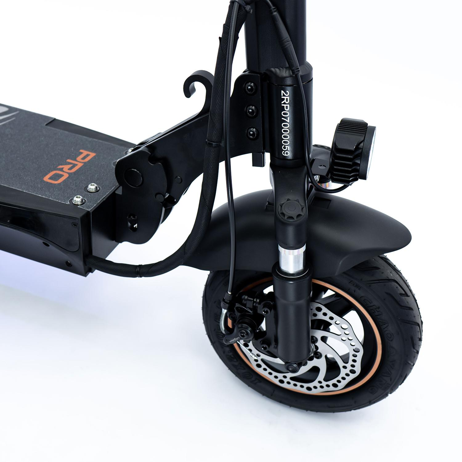 Patinete eléctrico - SmartGyro Rockway Pro, 10", Potencia máxima 1200 W, 25 km/h, Hasta 120 kg, 15000 mAh, 45-50 km, Negro