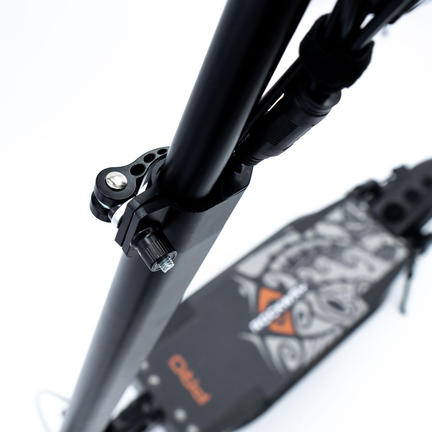 Patinete eléctrico - SmartGyro Rockway Pro, 10", Potencia máxima 1200 W, 25 km/h, Hasta 120 kg, 15000 mAh, 45-50 km, Negro