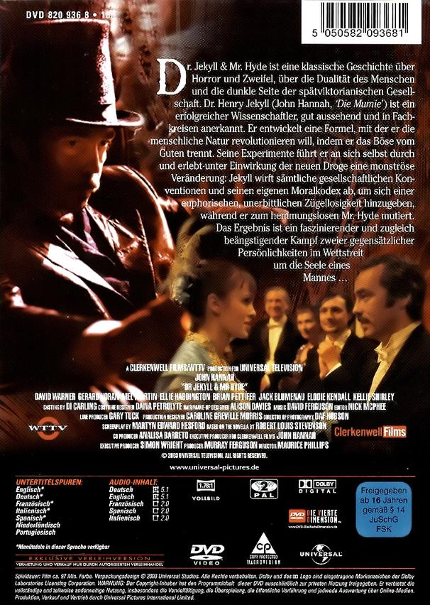 Dr.Jekyll & Mr.Hyde DVD