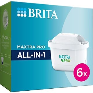 BRITA Maxtra Pro All-In-1, pack de 6 - Cartouches filtrantes (Blanc)