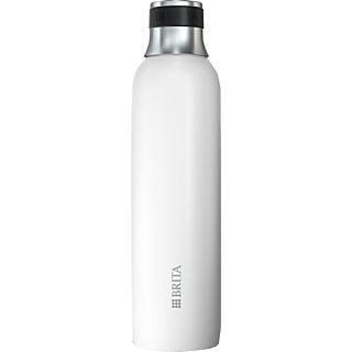 BRITA sodaTRIO (0.65l) - Edelstahlflasche (Weiss)