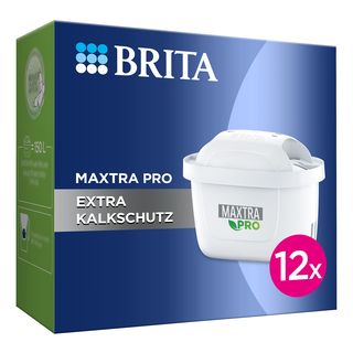 BRITA Protezione anticalcare extra Maxtra Pro, confezione da 12 - Cartucce filtro acqua (Bianco)
